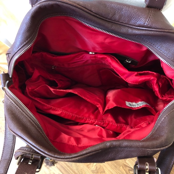 Lily Jade Rosie 1.0, brandy diaper purse/bag